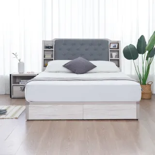 【時尚屋】[DU10]莉塔6尺床箱型3件組-床箱+床底+床頭櫃(不含床墊-免運費 免組裝 臥室系列)