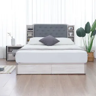 【時尚屋】[DU10]莉塔5尺床箱型3件組-床箱+床底+床頭櫃(不含床墊-免運費 免組裝 臥室系列)