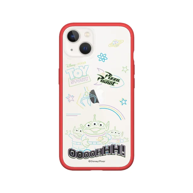【RHINOSHIELD 犀牛盾】iPhone SE3/SE2/8/7系列 Mod NX手機殼/玩具總動員-Oooohhh 霓虹世界(迪士尼)