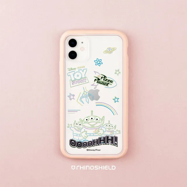 【RHINOSHIELD 犀牛盾】iPhone SE3/SE2/8/7系列 Mod NX手機殼/玩具總動員-Oooohhh 霓虹世界(迪士尼)
