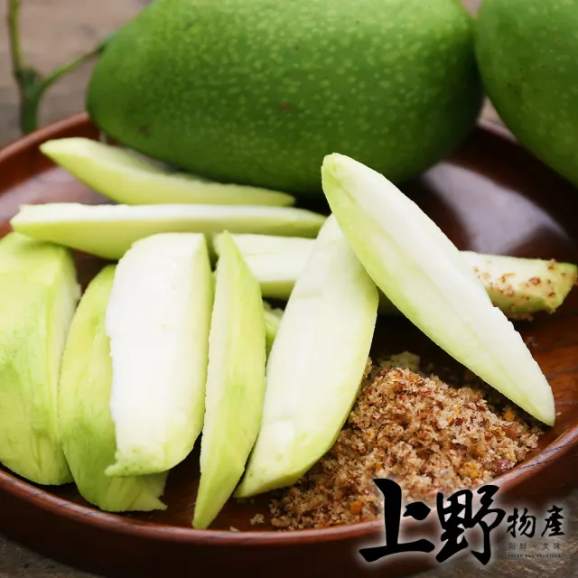 【上野物產】古早味芒果青 8包(300g±10%/包) (年菜)