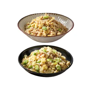 【鮮食堂】減醣飲食菇菇米餐包4包組(200g/包_蛋炒花椰/田園紅藜)