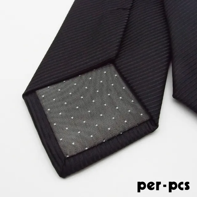 【per-pcs 派彼士】質感雅痞造型商務領帶_黑(PW1003)