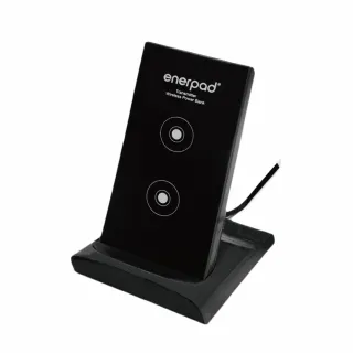 【enerpad】桌上可攜兩用式無線快充行動電源(DT-500-BK)
