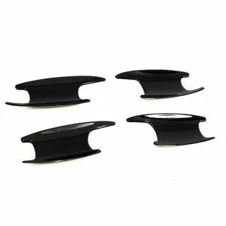 【IDFR】Benz 賓士 GLE C292 coupe 2015~2019 烤漆黑 車門防刮門碗 內襯保護貼片(防刮門碗 內碗 內襯)