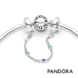 【Pandora官方直營】海藍寶石安全鏈