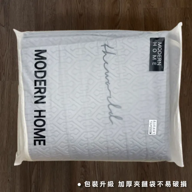 【ONE HOUSE】床包式超厚乳膠冰絲涼蓆 床包式 三件組-床笠款-1.5M/ 雙人(1組)