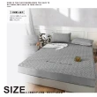 【ONE HOUSE】床包式超厚乳膠冰絲涼蓆 床包式 三件組-床笠款-1.8M / 雙人加大(1組)