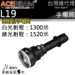 【ACEBEAM】電筒王 L19 強聚光手電筒(LED高亮度手電筒 USB-C 原廠電池)