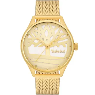 【Timberland】天柏嵐 經典大樹時尚米蘭帶女錶-38mm 禮物 送禮 推薦(TDWLG2200302)