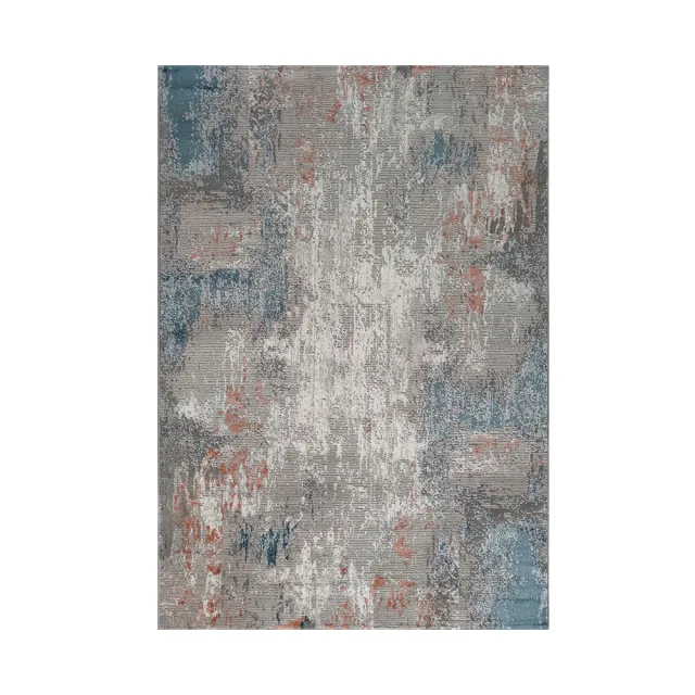 【山德力】斑駁藝術質感地毯160X230多款可選(適用於客廳、起居室空間)