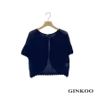 【GINKOO 俊克】法式針織短外套