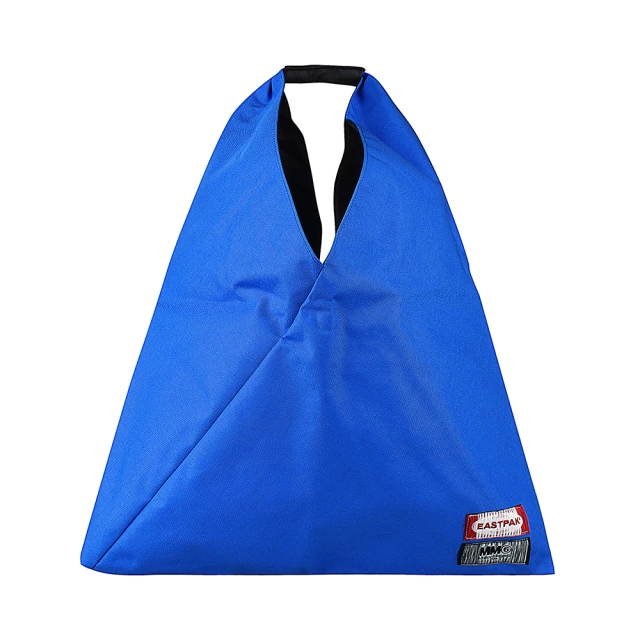 Maison Margiela 時尚流行寶藍拼黑後背包(藍)