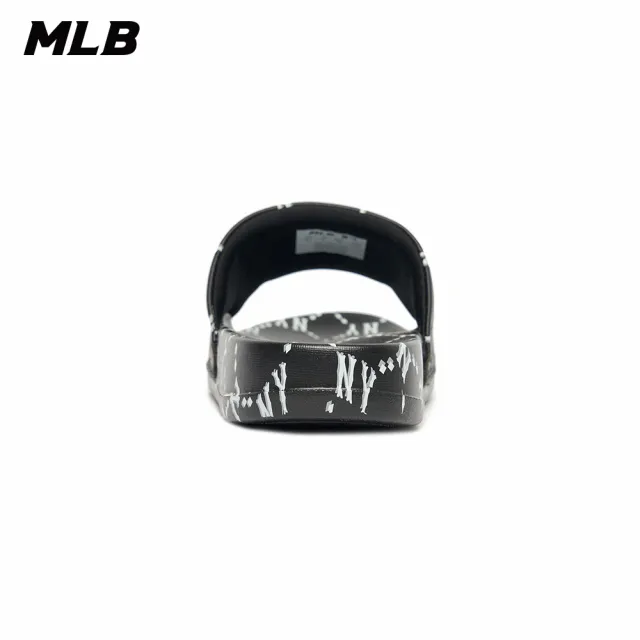 【MLB】拖鞋 MONOGRAM系列 紐約洋基隊(3ALPAD123-50BKS)