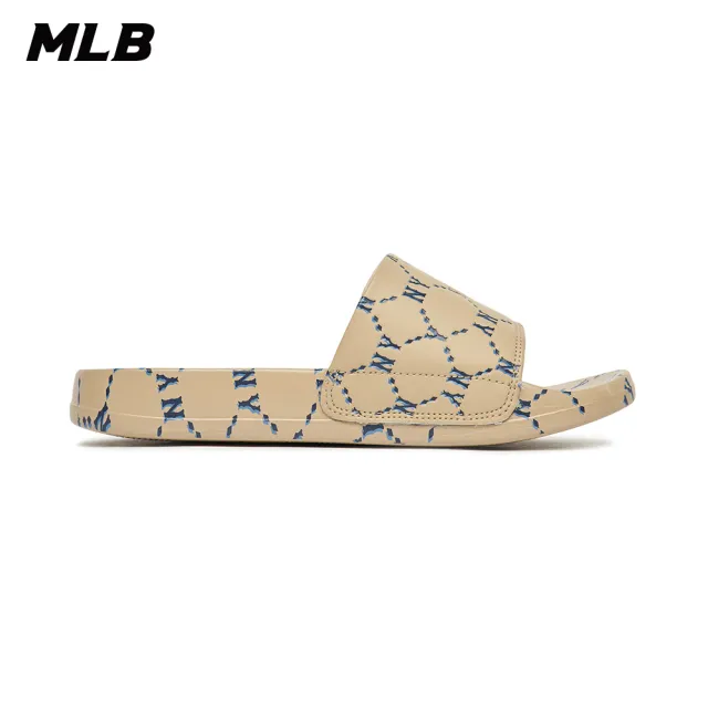 【MLB】拖鞋 MONOGRAM系列 紐約洋基隊(3ALPAD123-50BGS)