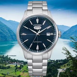 【CITIZEN 星辰】C7 Mechanical系列 復刻機械腕錶 618 年中慶 禮物(NH8391-51L)