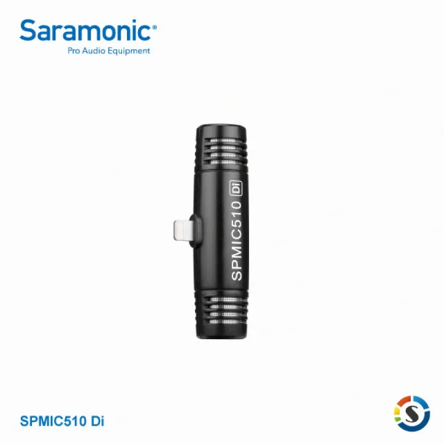 【Saramonic 楓笛】SPMIC510 Di 立體聲手機專用麥克風(勝興公司貨)