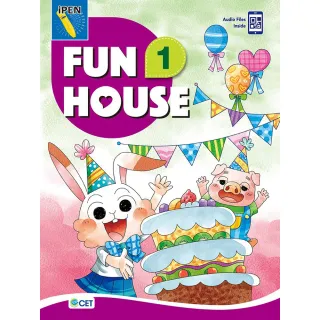 Fun House 1 Student Book （附全書音檔 QR code）