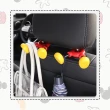 【NAPOLEX】WD-259C 米奇雙腳造型車用椅背掛勾(Mickey米老鼠 迪士尼)