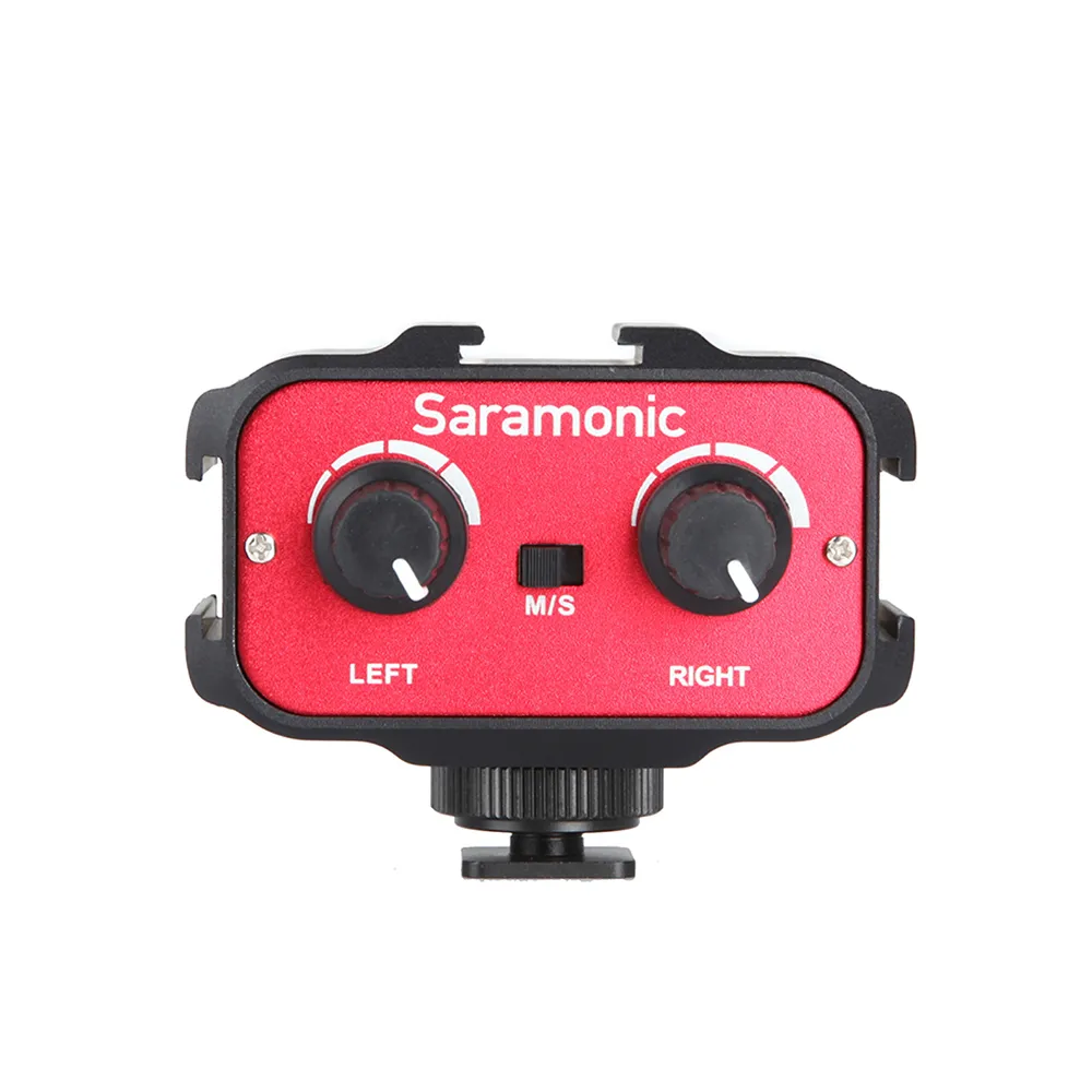 【Saramonic 楓笛】SR-AX100 單眼相機、攝影機混音器(勝興公司貨)