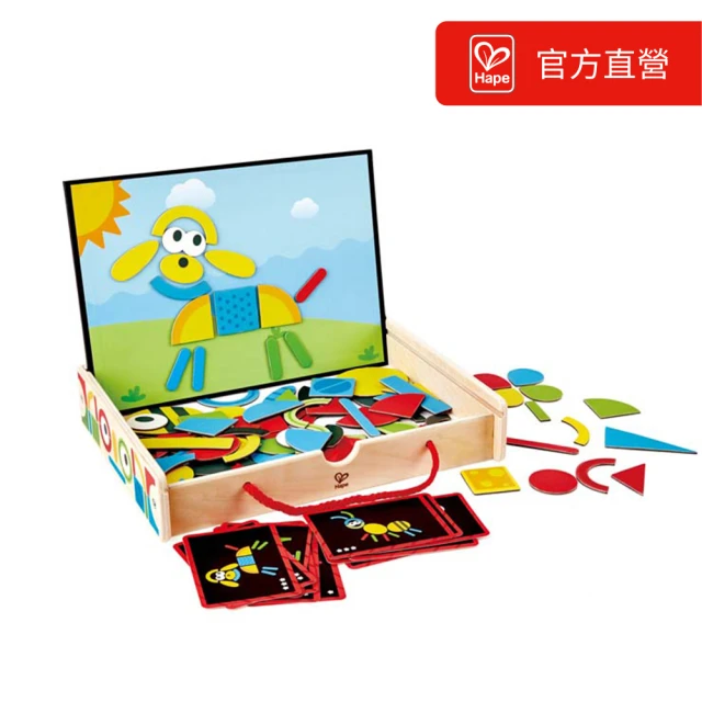 【德國Hape】藝術磁鐵魔術寶盒(兒童禮物/啟蒙玩具/早教學習玩具)