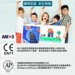 【AMOS 阿摩司】韓國原裝 10色生肖主題壓克力模型板DIY玻璃彩繪組