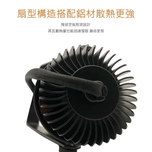 【聖諾照明】LED 12W COB 軌道燈 德國歐司朗晶片 黑色外殼(小鋼炮迷你居家款 CNS國家認證)