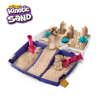 【Kinetic Sand 魔法動力沙】沙堡攜帶遊玩組(疫起居家防無聊)