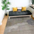 【山德力】現代短毛機織地毯160X230多款可選(適用於客廳、起居室空間)