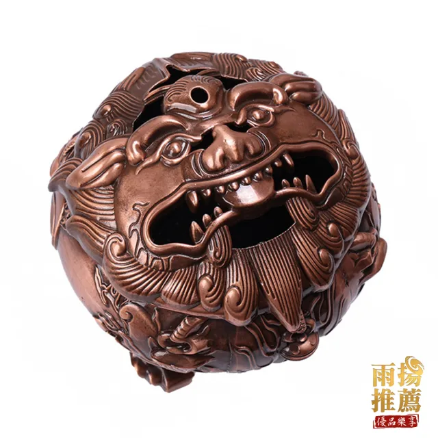 【雨揚】滿財招財銅香爐