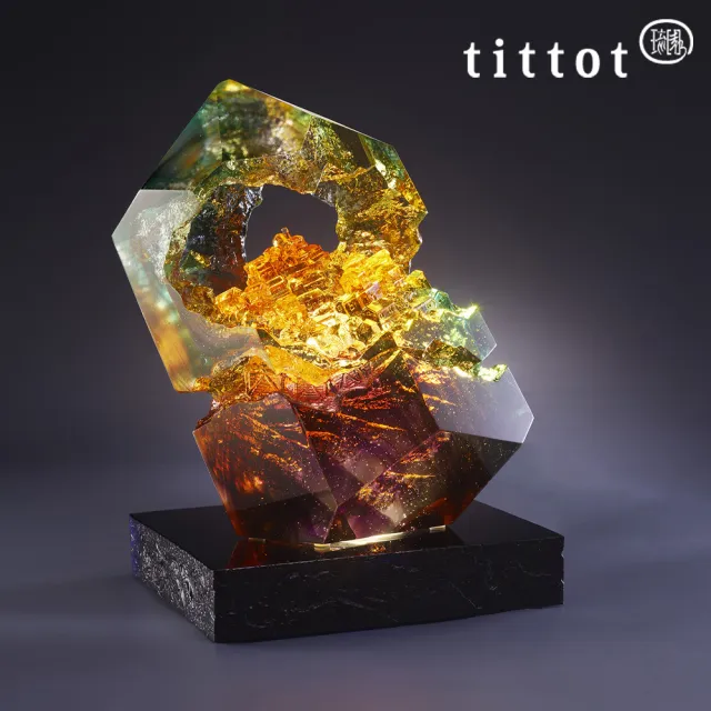 【tittot 琉園】經久不息(琉園台灣印象系列/2022/九份/金瓜石/琉璃/水晶/藝術品/擺飾/禮贈)