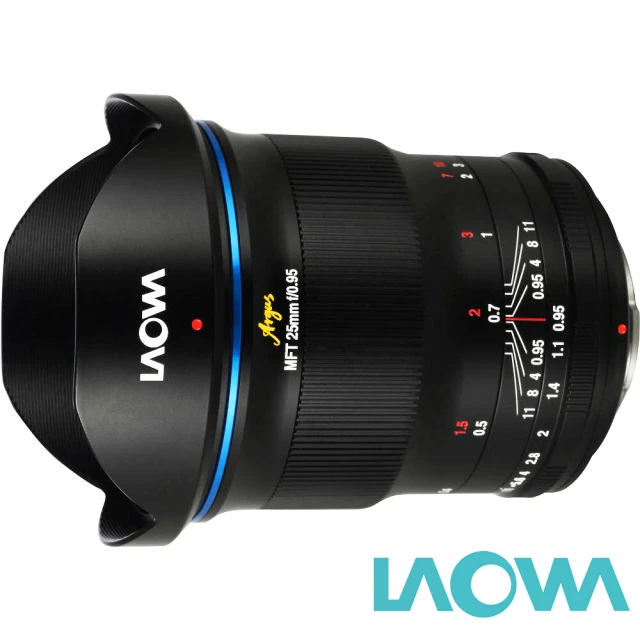 【LAOWA】老蛙 ARGUS 25mm F0.95 APO for M43 MFT(公司貨 標準超大光圈鏡頭 微單眼鏡頭 手動鏡頭)