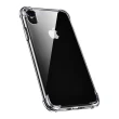 iPhone XR 6.1吋 透明黑四角防摔氣囊手機殼(iPhoneXR手機殼)