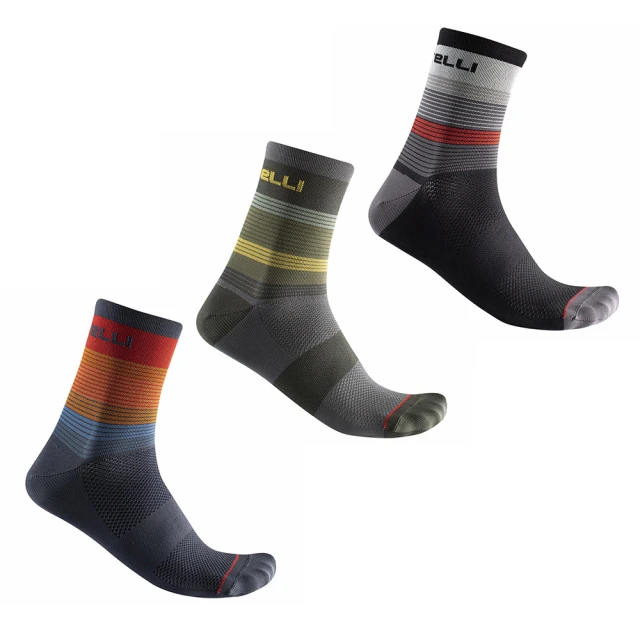 【CASTELLI】CASTELLI SCIA 12 SOCK(自行車車襪 運動襪)