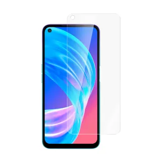 OPPO A72 6.5吋 透明高清非滿版鋼化膜手機9H保護貼(3入 A72保護貼 A72鋼化膜)