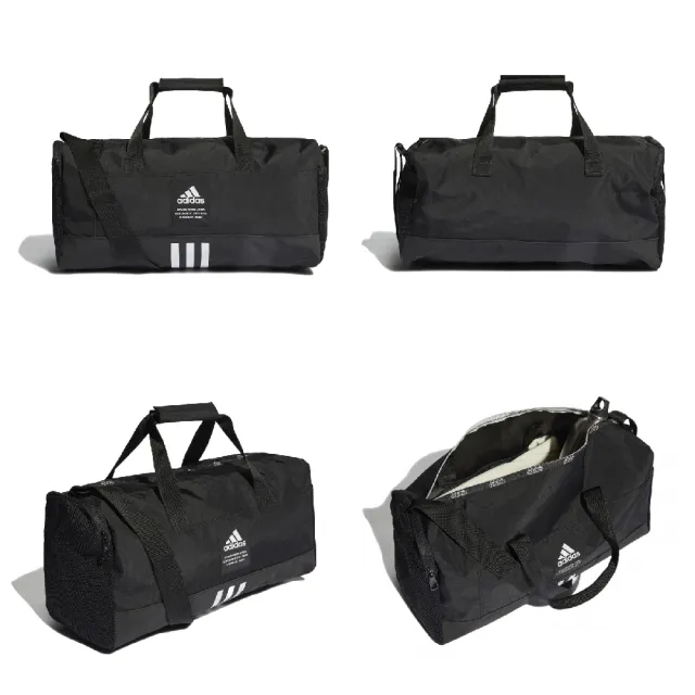 【adidas 愛迪達】手提包 Training Duffle Bag 黑 訓練 健身包 圓筒包 運動 側背 提袋 愛迪達(HC7268)