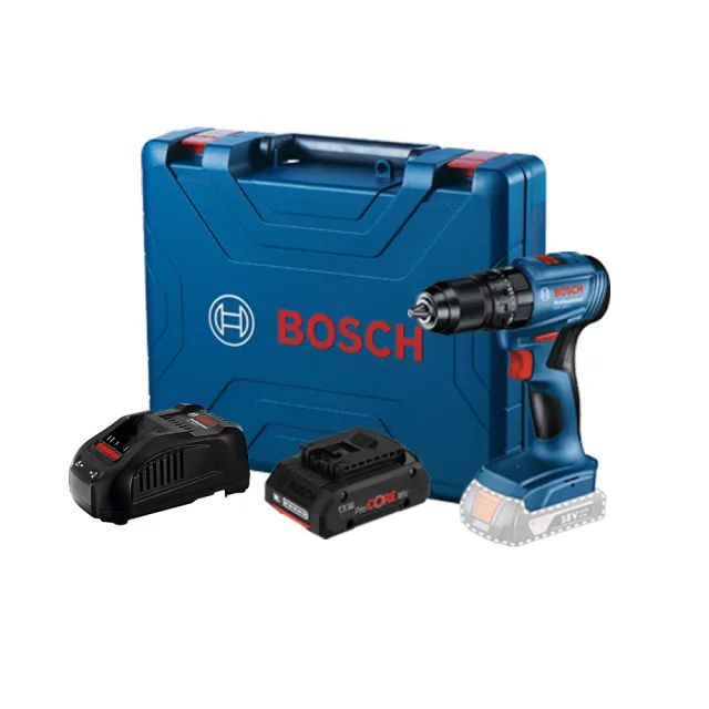 【BOSCH 博世】18V 鋰電免碳刷震動電鑽 GSB 185-LI (ProCORE 4.0Ahx1)