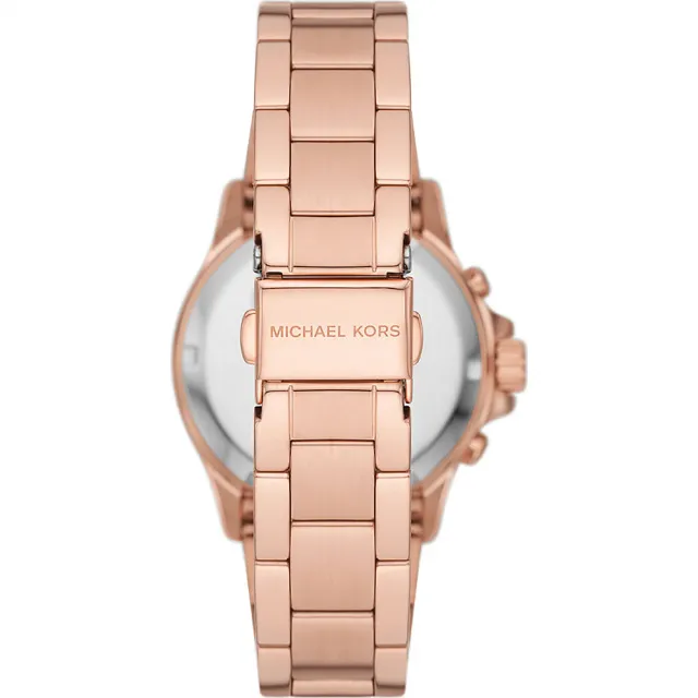 【Michael Kors】MK Everest 三眼計時時尚晶鑽女錶-36mm 雙11 優惠(MK7213)