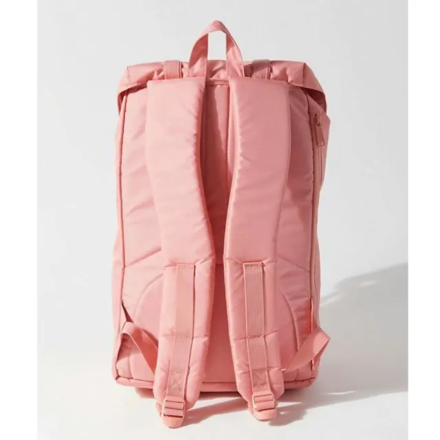 【Herschel】雙11 Little America 中型 粉紅 粉色 磁扣 厚筆電夾層 輕量帆布 防潑水 背包 後背 