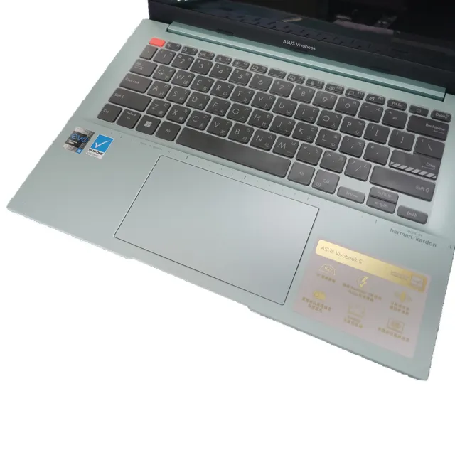 【Ezstick】ASUS VivoBook S S3402 S3402ZA 奈米銀抗菌TPU 鍵盤保護膜(鍵盤膜)