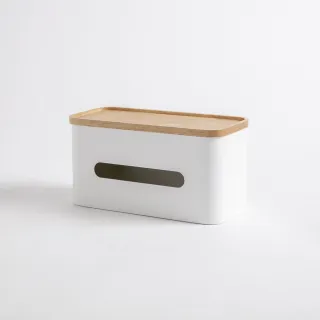 【HOLA】Ink 鐵線收納衛生紙盒 -白