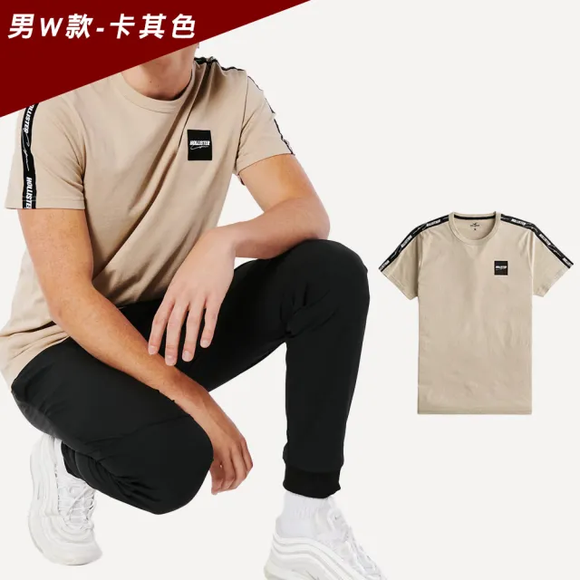 【HOLLISTER Co】HCO 海鷗 經典圖案短袖T恤 上衣-男-多色款組合(可男女搭配/春夏舒適/平輸品/短T)