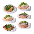 【鮮食堂】超嫩舒肥鮭魚6包組(100g±10%/包/綜合口味)