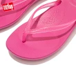 【FitFlop】iQUSHION TRANSPARENT FLIP-FLOPS輕量人體工學夾腳涼鞋-女(紫紅色)