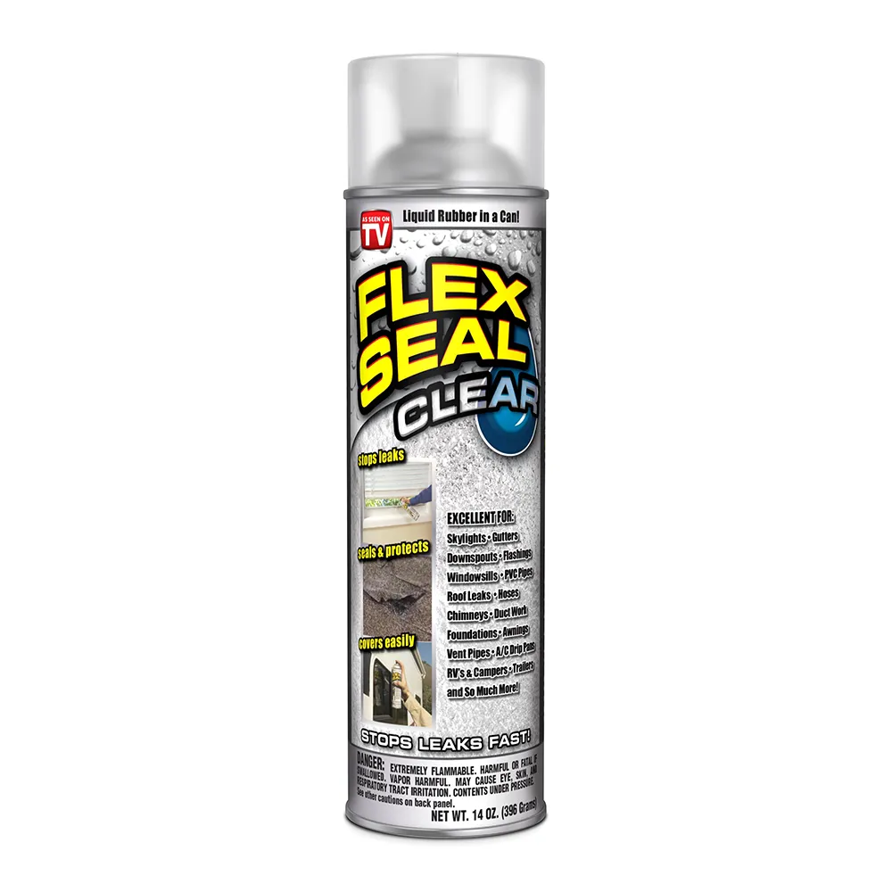【FLEX SEAL】飛速防水填縫噴劑-標準罐396ml(透明)