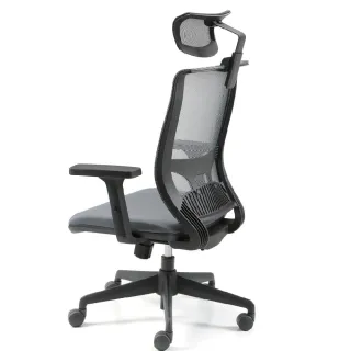 【4Health 舒樂活】iChair（黑框高背） — 居家辦公椅(電腦椅 辦公椅 腰靠 人體工學)