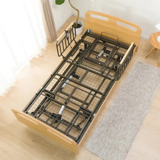 【NITORI 宜得利家居】◎日本尺寸 單人 電動床 RISE2 3M-F LBR(電動床 RISE2) 