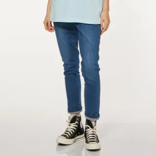 【JEEP】女裝 時尚修身牛仔褲(藍色)