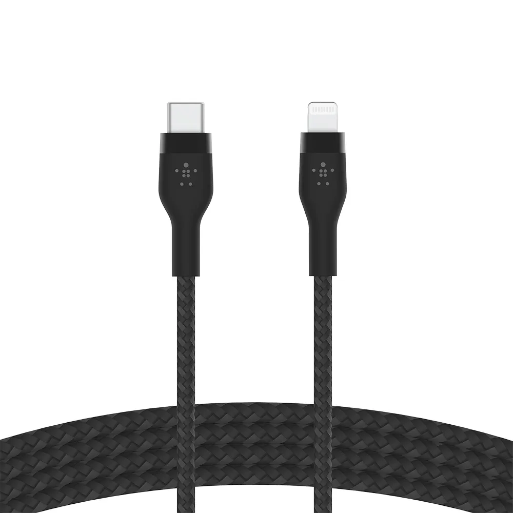 【BELKIN】BOOST↑CHARGE PRO Flex USB-C to Lightning 傳輸線 1M(4色)