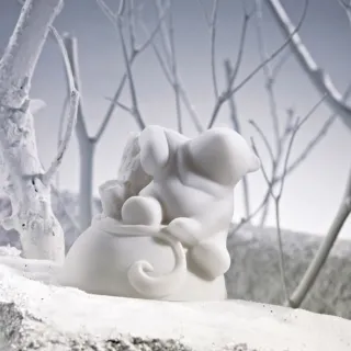 【Gallery Chuan 筌美術】曠野豪熊 The heroic formosan black bear(石雕  送禮 藝品 藝術禮品 台灣黑熊)